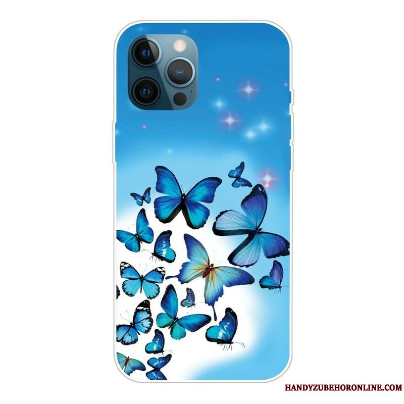 Cover iPhone 13 Pro Sommerfugle Sommerfugle