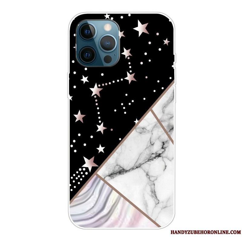 Cover iPhone 13 Pro Variabel Geometrisk Marmor