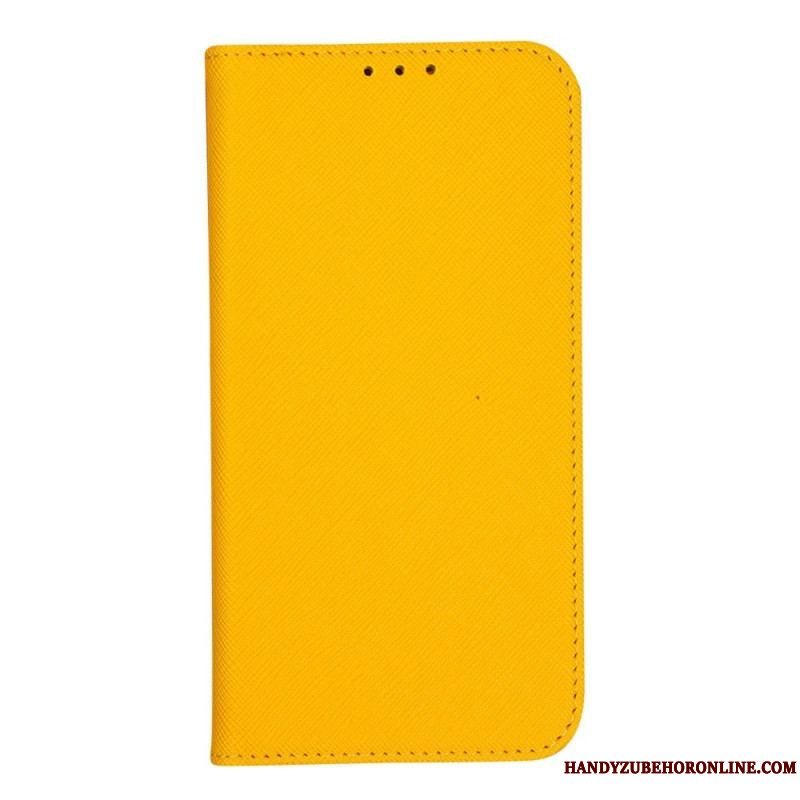 Cover iPhone 14 Flip Cover Tekstureret