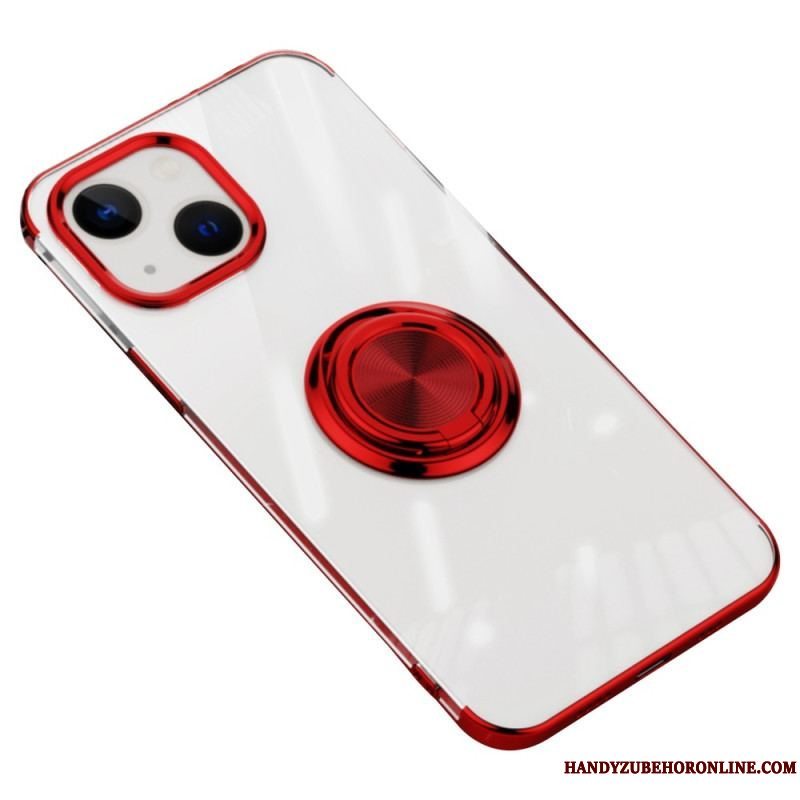 Cover iPhone 14 Gennemsigtig Roterende Ring