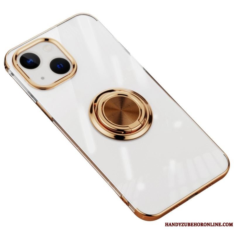 Cover iPhone 14 Gennemsigtig Roterende Ring