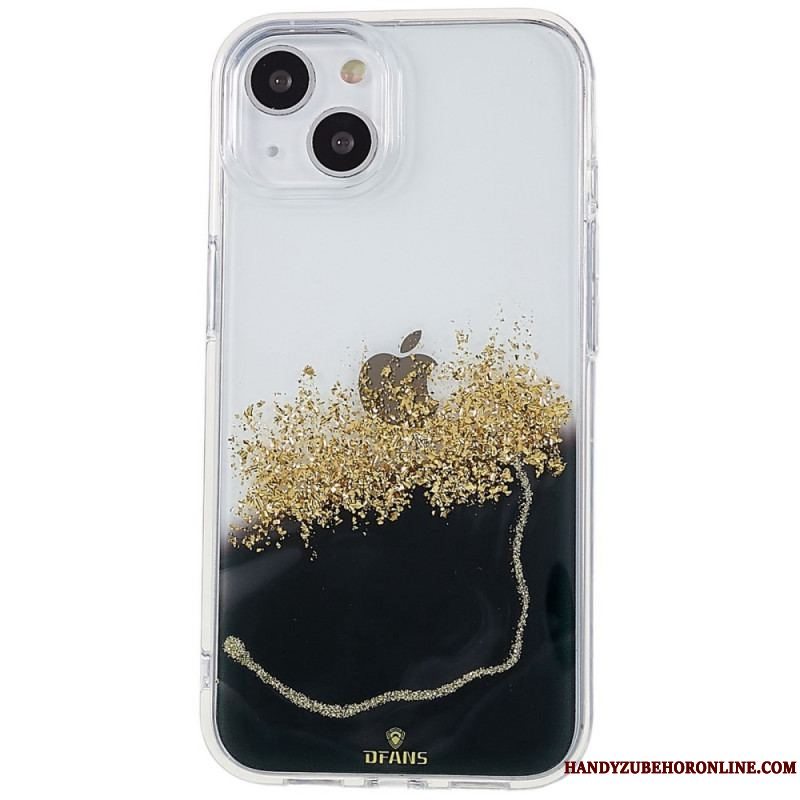 Cover iPhone 14 Glitter Kunst