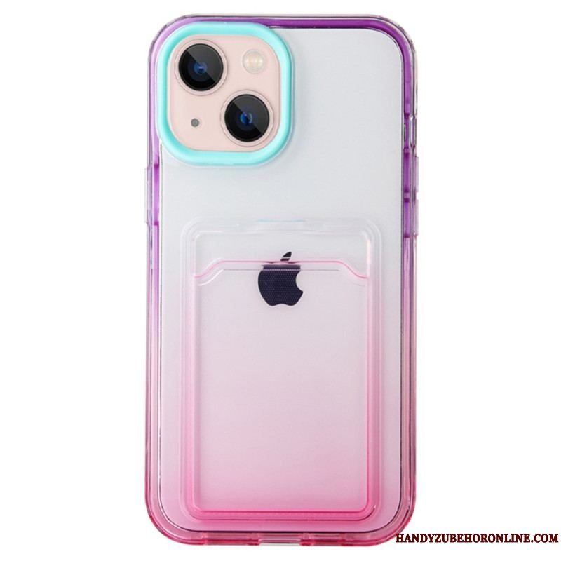 Cover iPhone 14 Gradient Kortholder