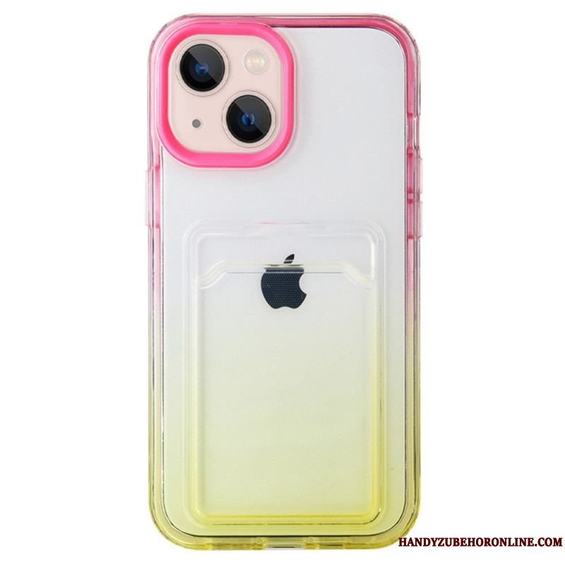 Cover iPhone 14 Gradient Kortholder