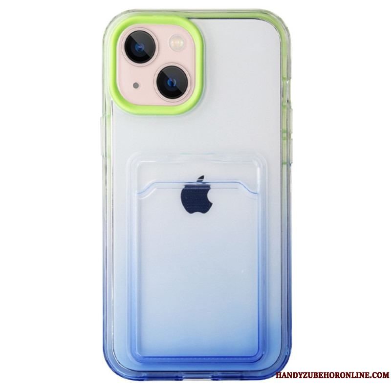 Cover iPhone 14 Gradient Kortholder