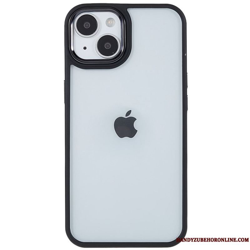 Cover iPhone 14 Plus Akryl Silikone Kanter