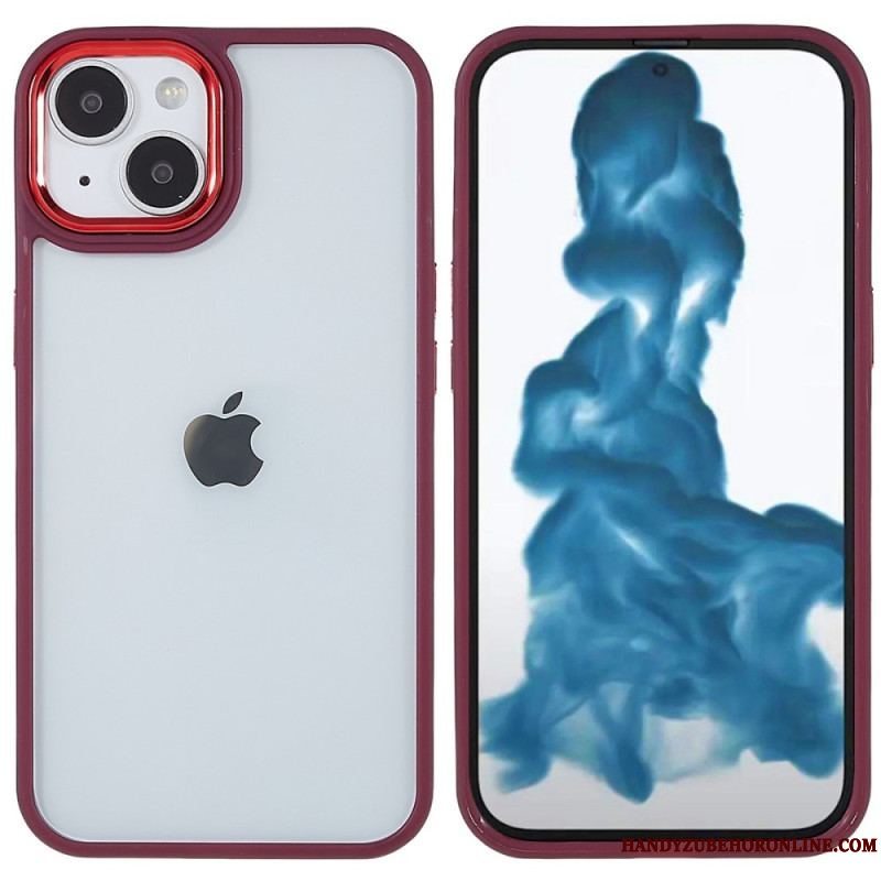 Cover iPhone 14 Plus Akryl Silikone Kanter