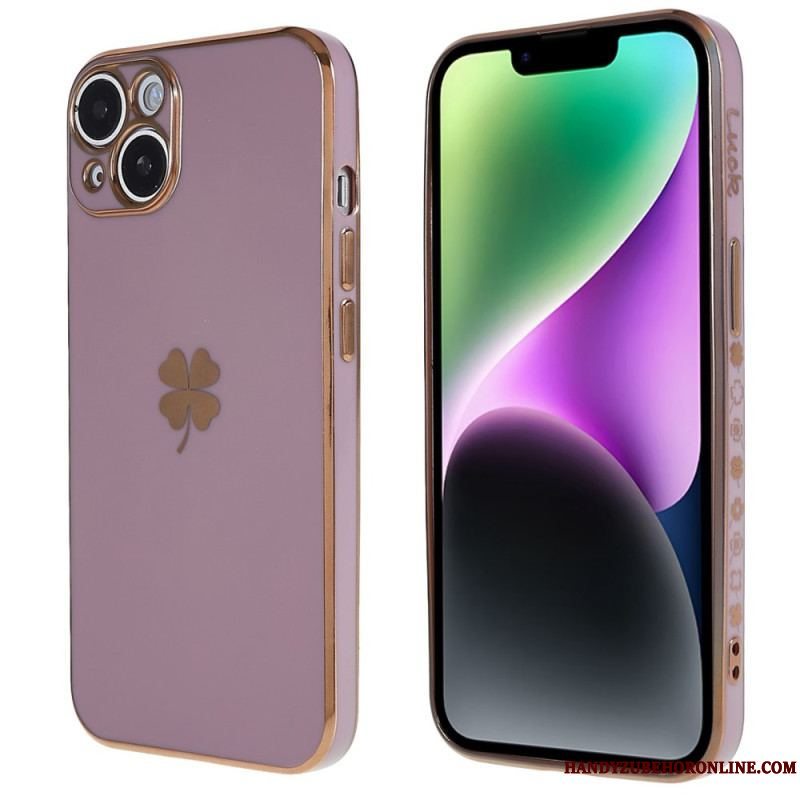 Cover iPhone 14 Plus Clover Lucky