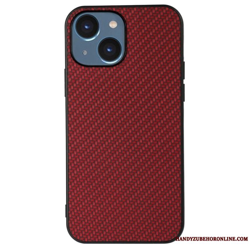 Cover iPhone 14 Plus Kulfiber Tekstur