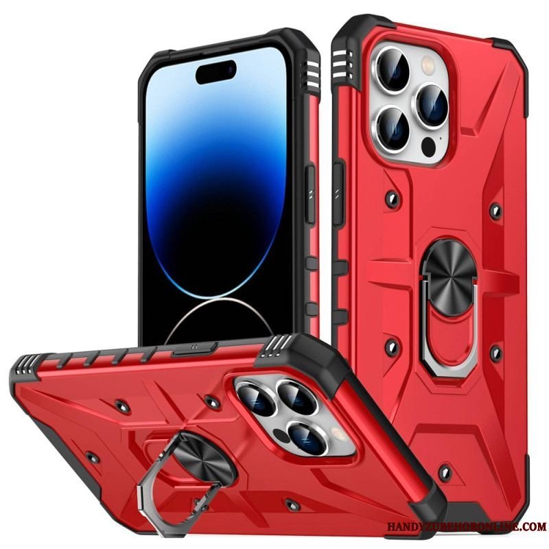 Cover iPhone 14 Pro Beskyttelsessæt Ring-support Optimal Beskyttelse