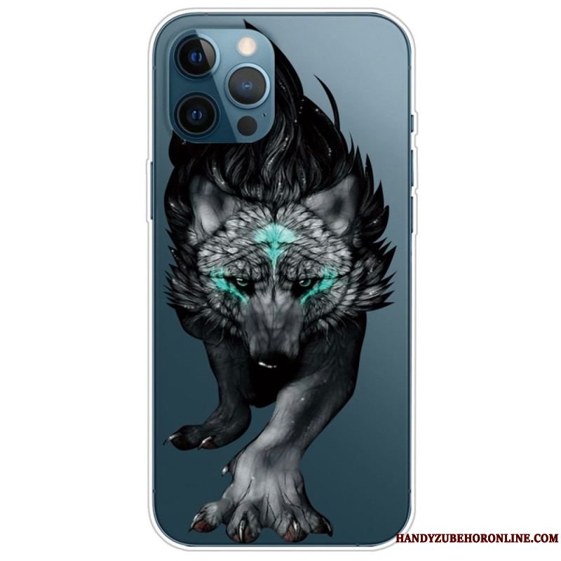 Cover iPhone 14 Pro Deklinationer Wolf