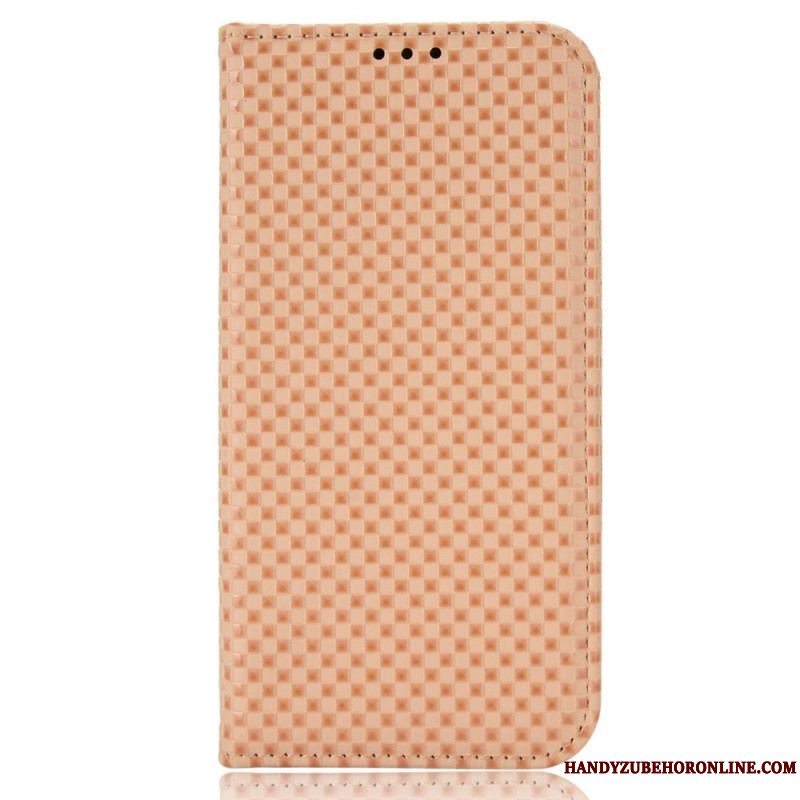 Cover iPhone 14 Pro Flip Cover Tekstureret