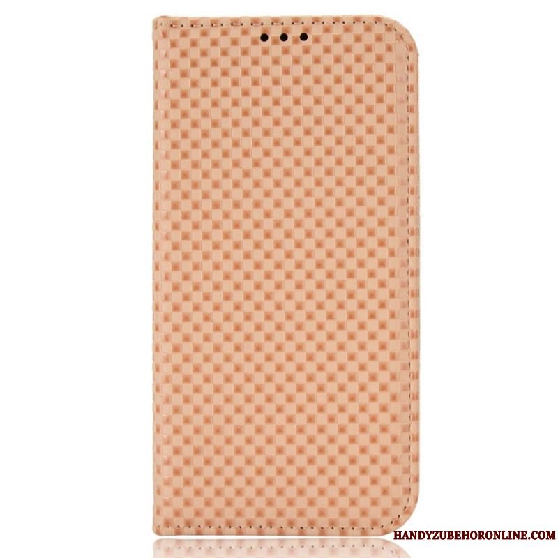 Cover iPhone 14 Pro Flip Cover Tekstureret