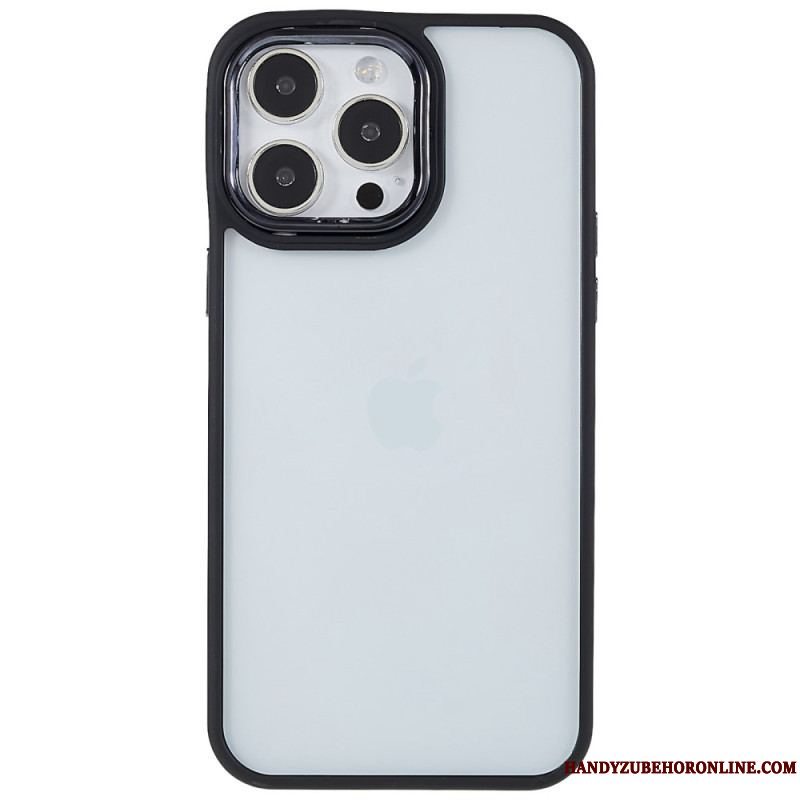 Cover iPhone 14 Pro Gennemsigtige Farvede Kanter