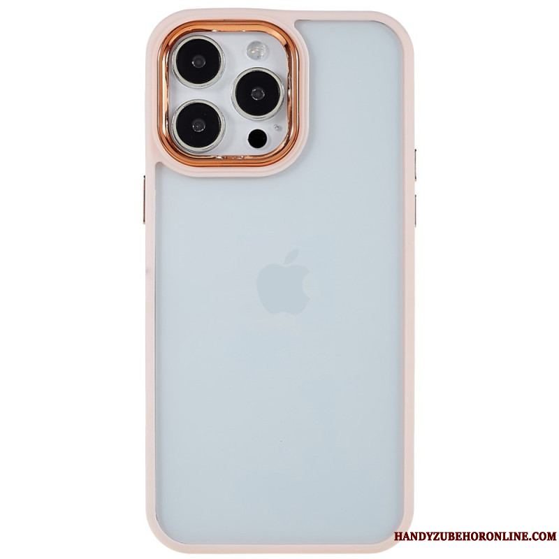 Cover iPhone 14 Pro Gennemsigtige Farvede Kanter