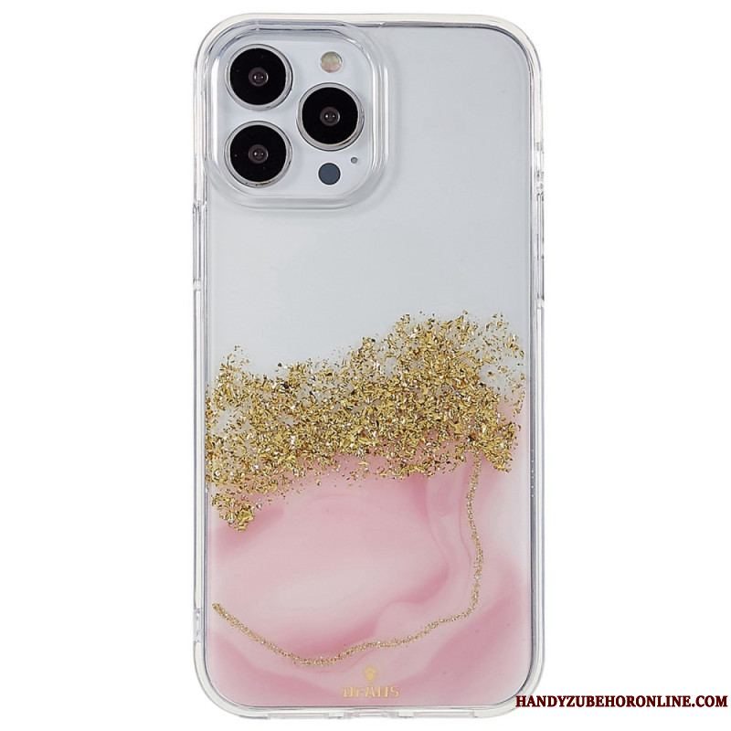 Cover iPhone 14 Pro Glitter Kunst