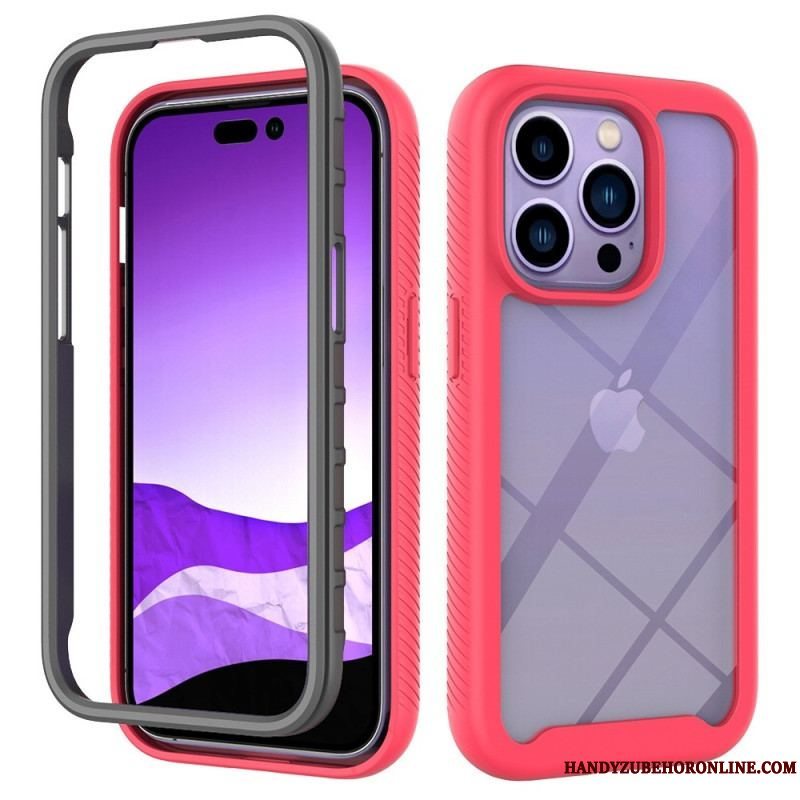 Cover iPhone 14 Pro Hybrid Ramme Kofanger