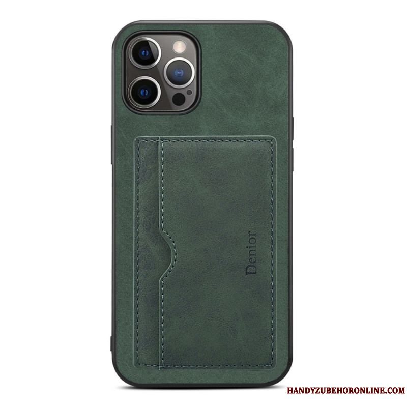 Cover iPhone 14 Pro Max Denior Kortholder