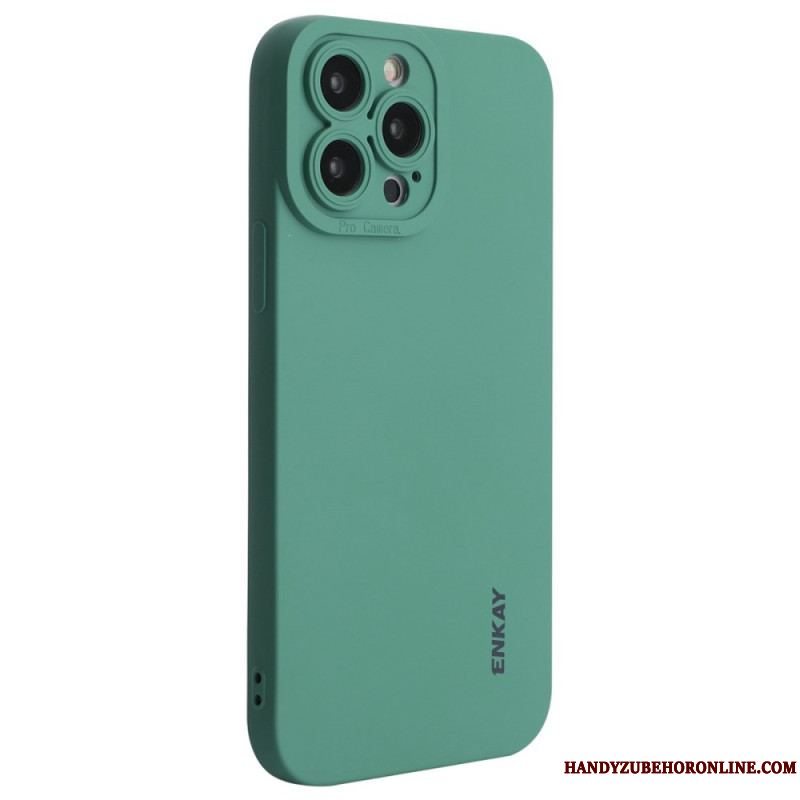 Cover iPhone 14 Pro Max Enkay Flydende Silikone