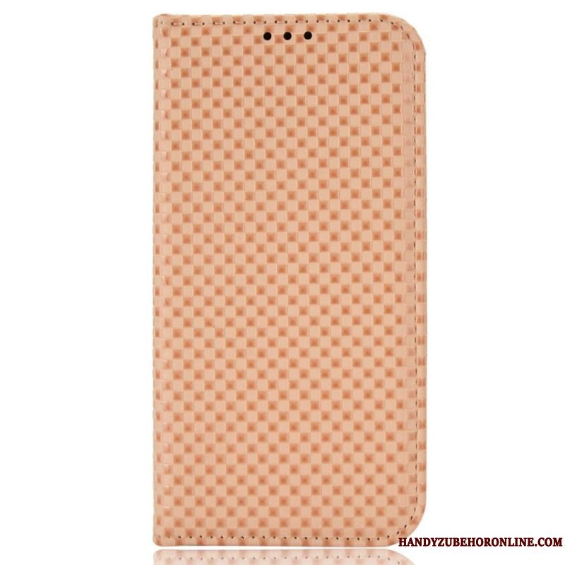 Cover iPhone 14 Pro Max Flip Cover Tekstureret