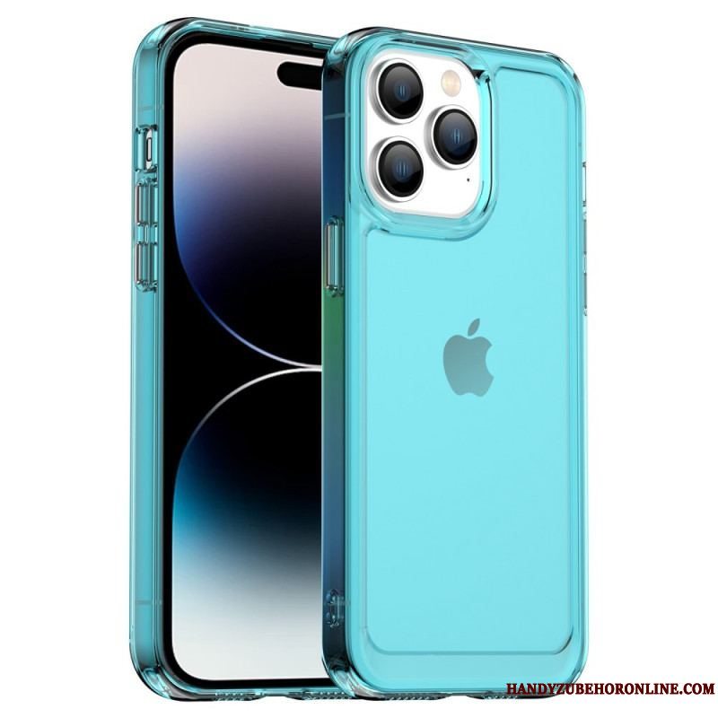 Cover iPhone 14 Pro Max Transparent Candy Series