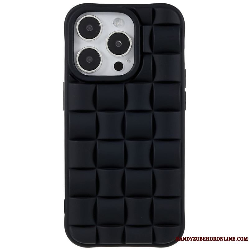 Cover iPhone 14 Pro Quiltet Stil