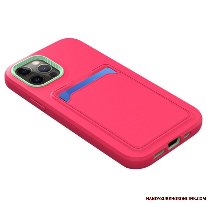 Cover iPhone 14 Pro Tofarvet Kortholder