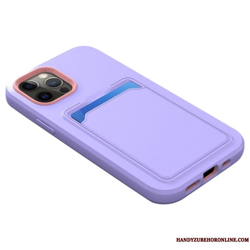 Cover iPhone 14 Pro Tofarvet Kortholder