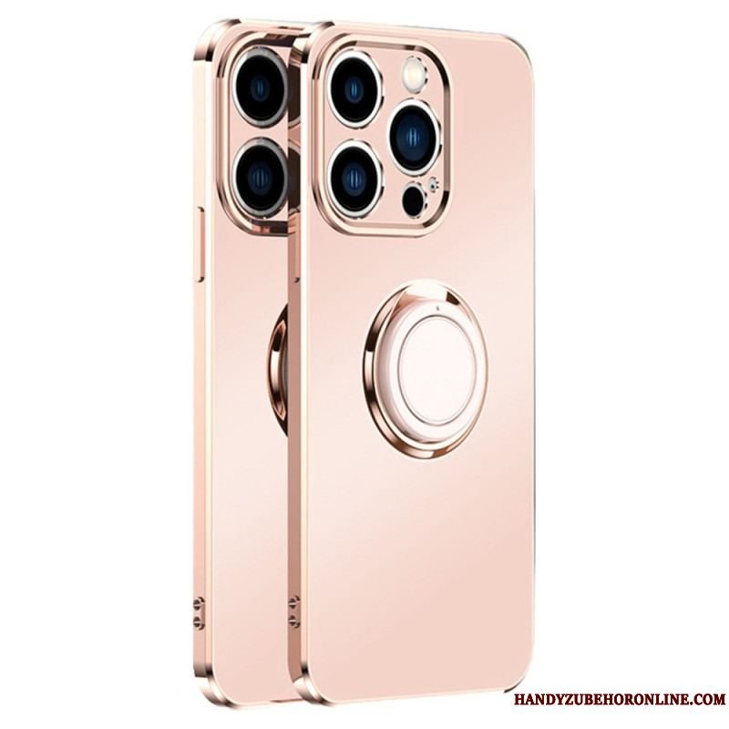 Cover iPhone 14 Stil Metal Ring-beslag