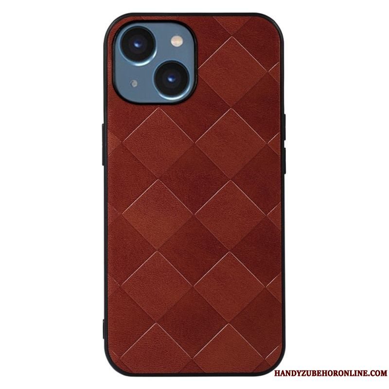 Cover iPhone 14 Vævet Tekstur