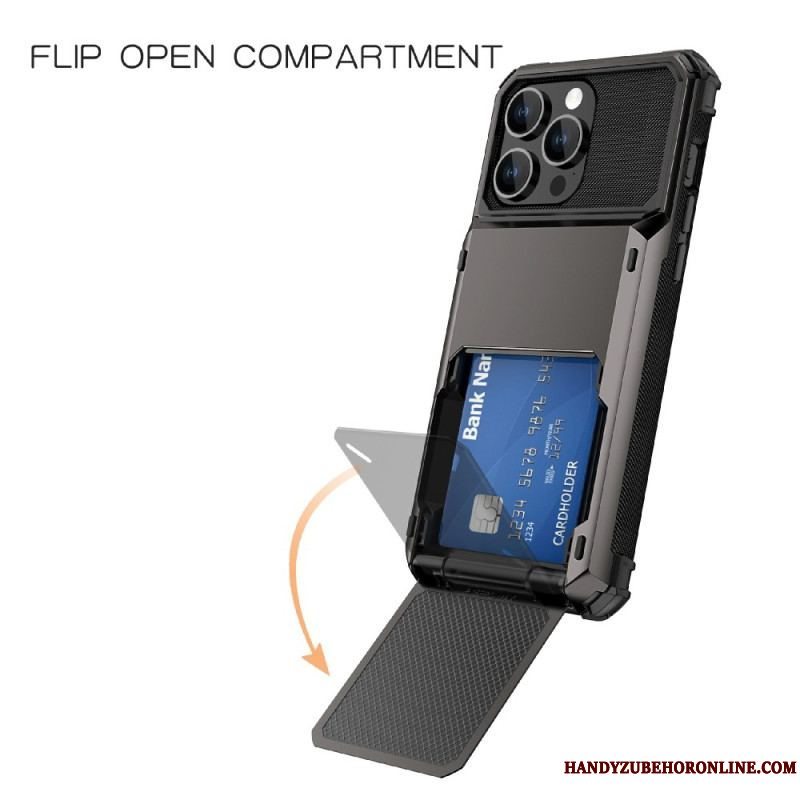 Cover iPhone 15 Flip Style Kortholder