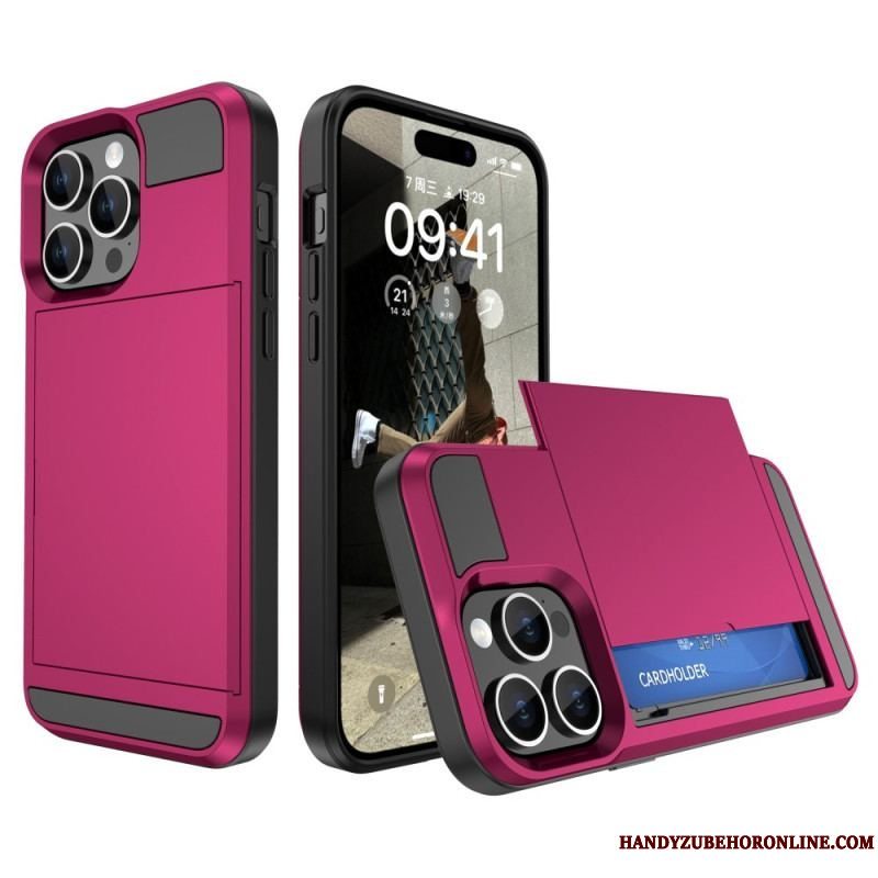 Cover iPhone 15 Integreret Kortholder