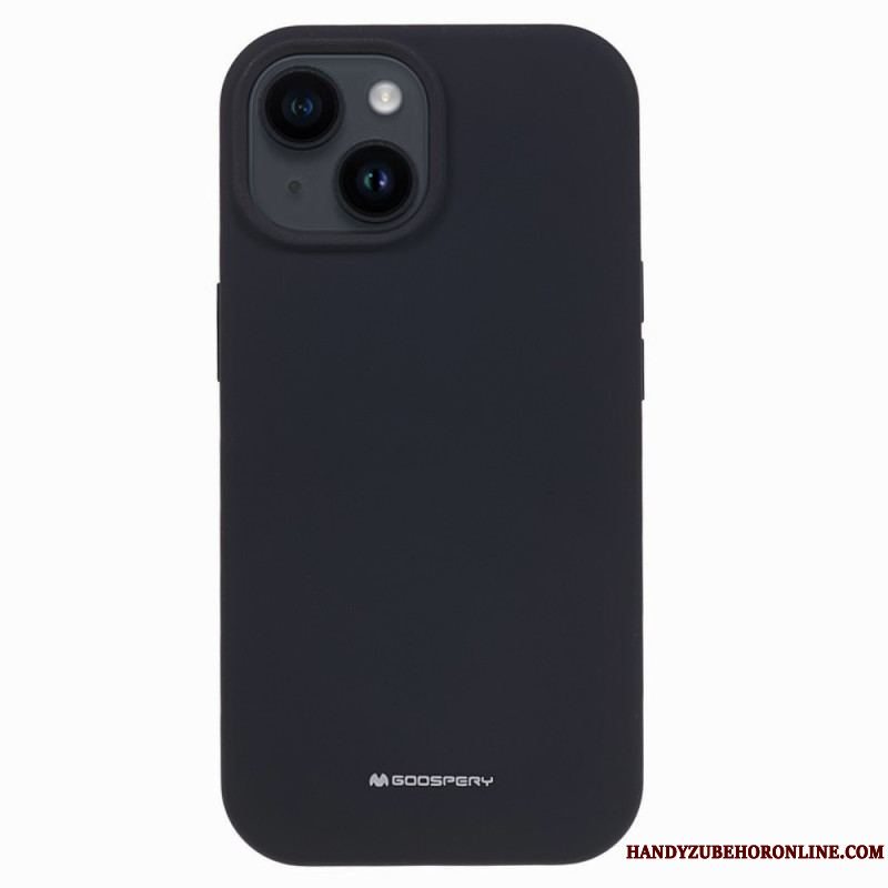 Cover iPhone 15 Mercury Goospery Flydende Silikone