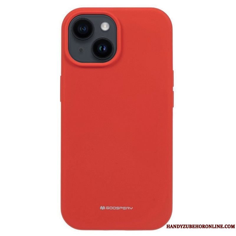 Cover iPhone 15 Mercury Goospery Flydende Silikone