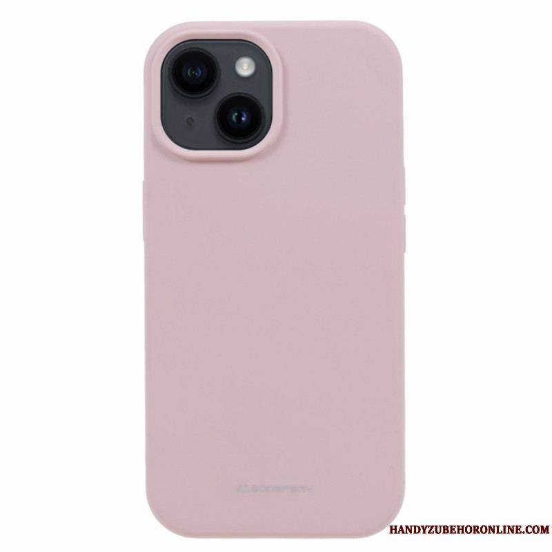 Cover iPhone 15 Mercury Goospery Flydende Silikone