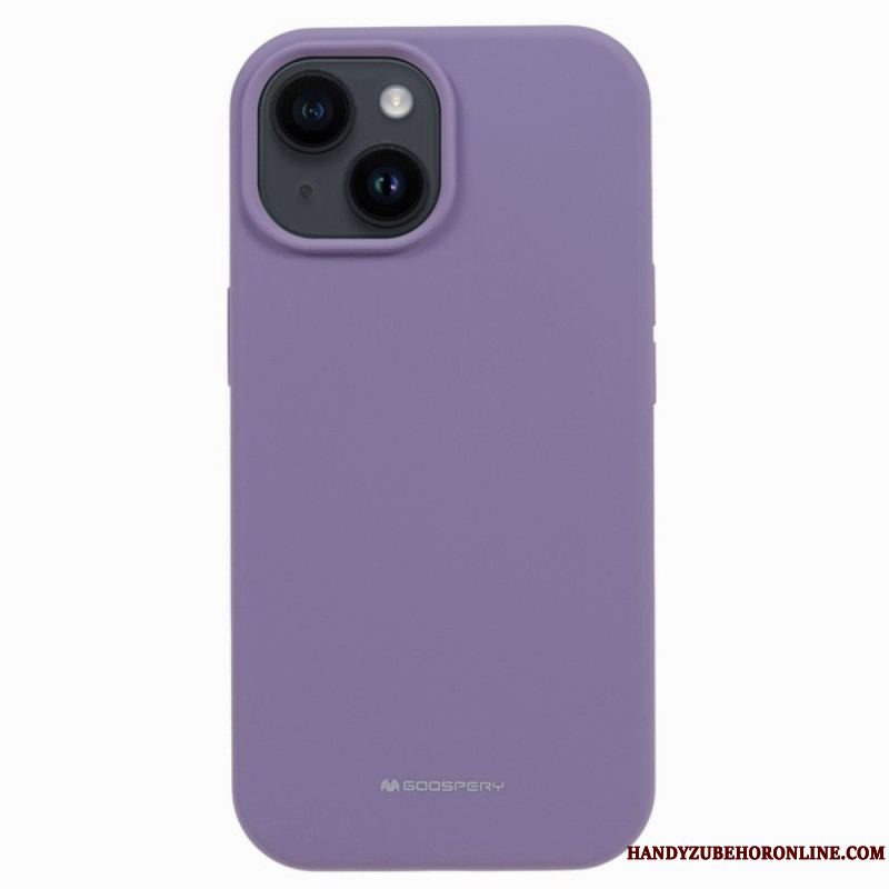 Cover iPhone 15 Mercury Goospery Flydende Silikone