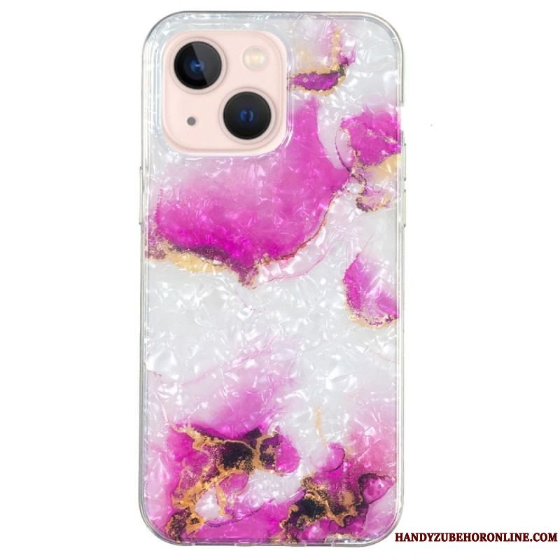 Cover iPhone 15 Plus Farvet Marmor