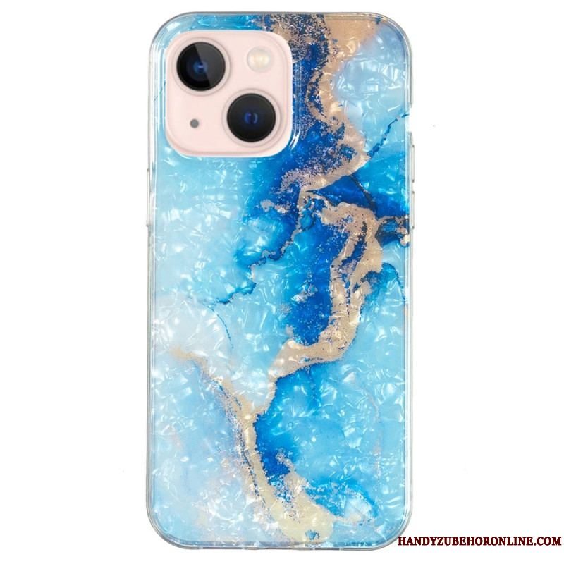 Cover iPhone 15 Plus Farvet Marmor