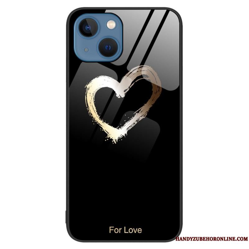 Cover iPhone 15 Plus Hjertehærdet Glas
