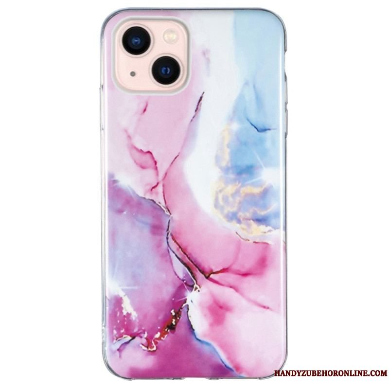 Cover iPhone 15 Plus Marmor