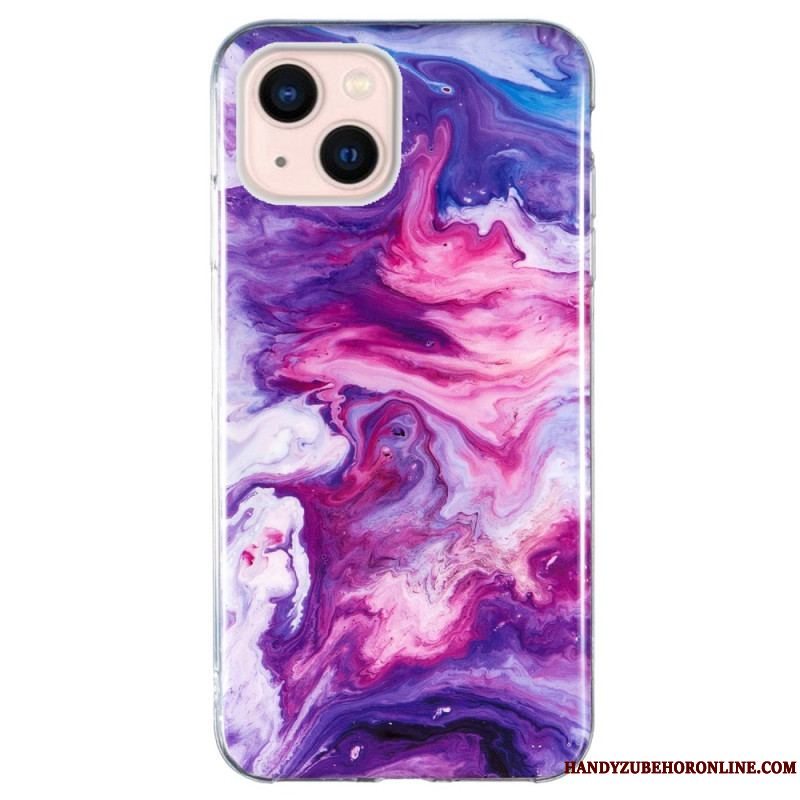 Cover iPhone 15 Plus Marmor