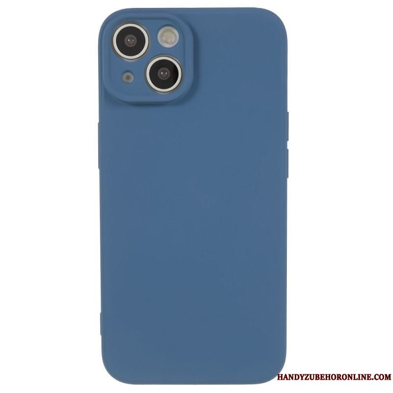 Cover iPhone 15 Plus Pastel Silikone Og Mikrofiber