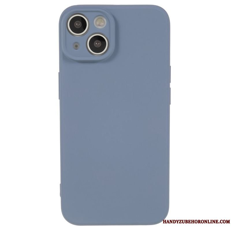 Cover iPhone 15 Plus Pastel Silikone Og Mikrofiber