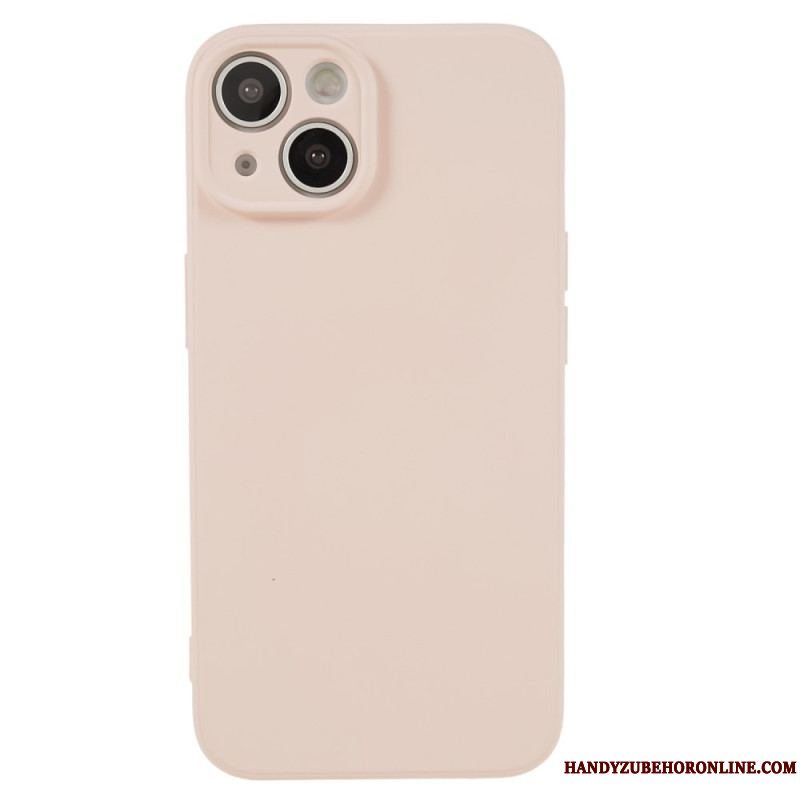 Cover iPhone 15 Plus Pastel Silikone Og Mikrofiber