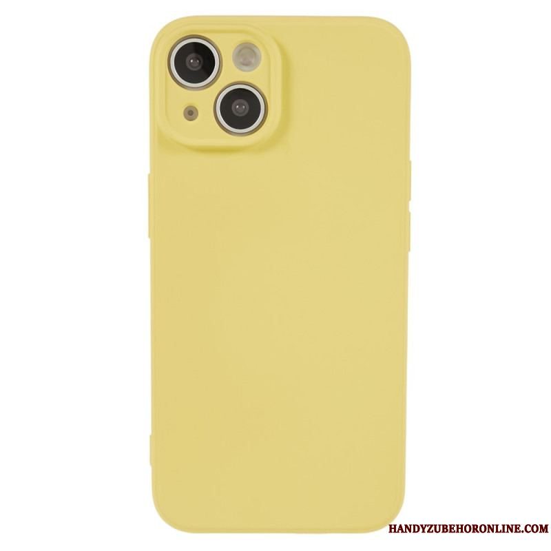 Cover iPhone 15 Plus Pastel Silikone Og Mikrofiber