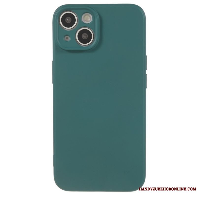 Cover iPhone 15 Plus Pastel Silikone Og Mikrofiber