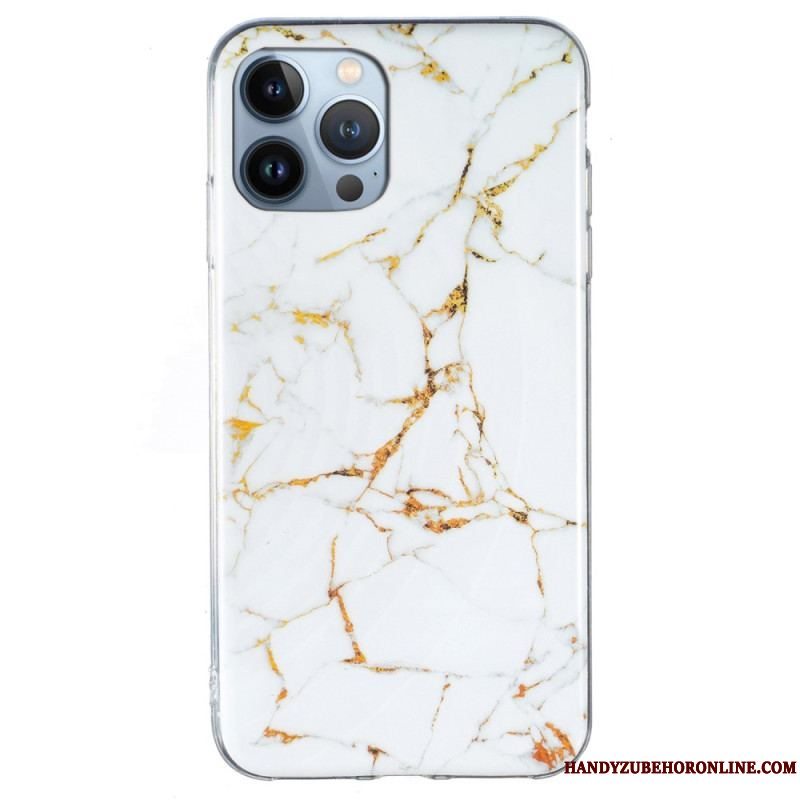 Cover iPhone 15 Pro Intens Marmor
