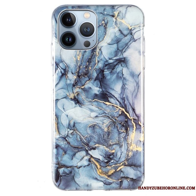 Cover iPhone 15 Pro Intens Marmor