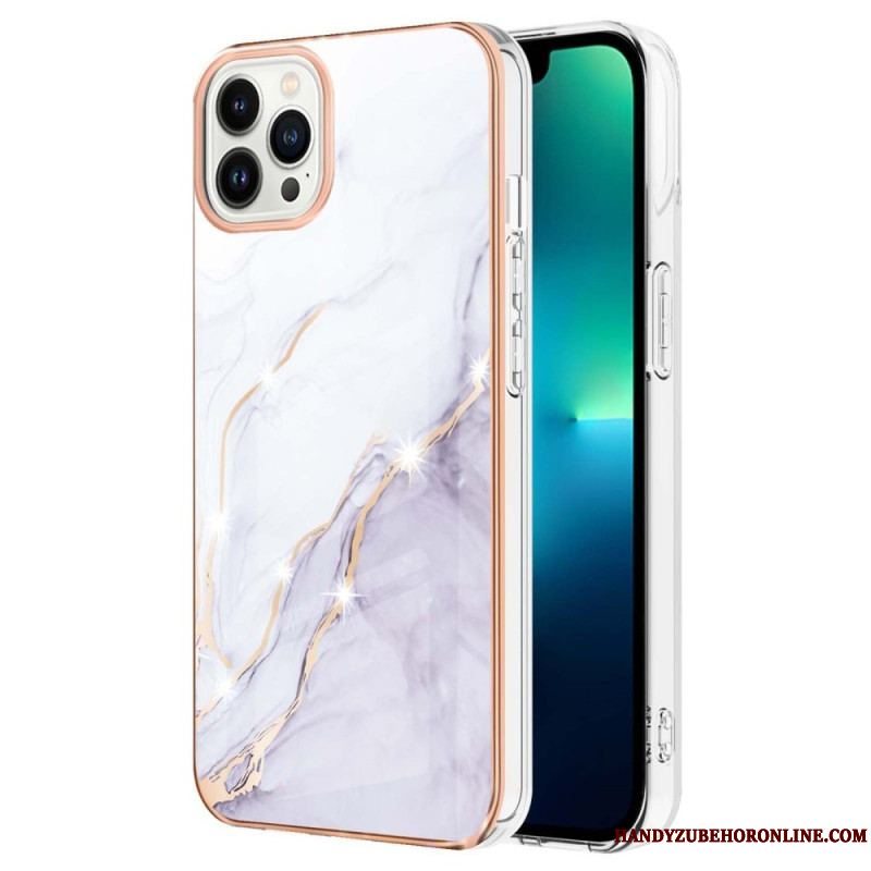 Cover iPhone 15 Pro Marmor