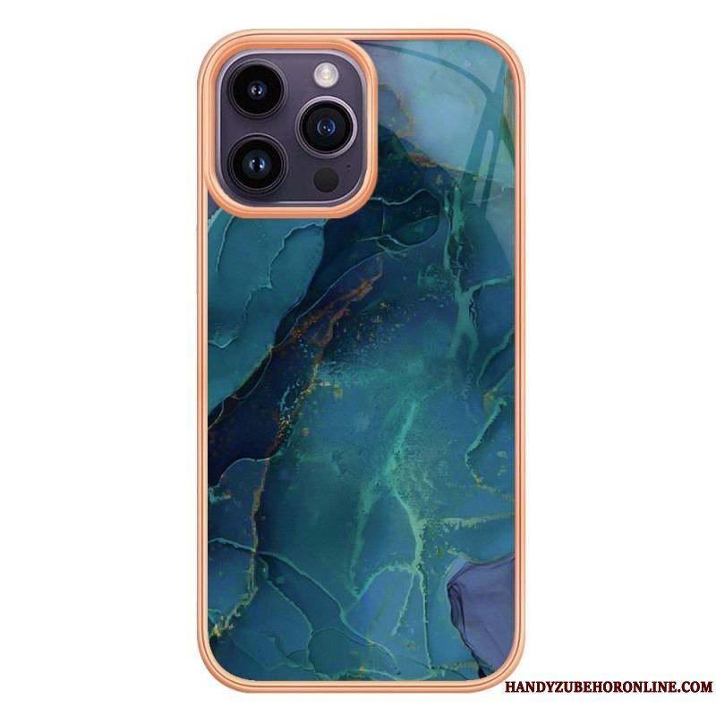 Cover iPhone 15 Pro Max Marmoreret Stil